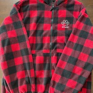Pawz Buffalo Plaid Fleece Jacket
